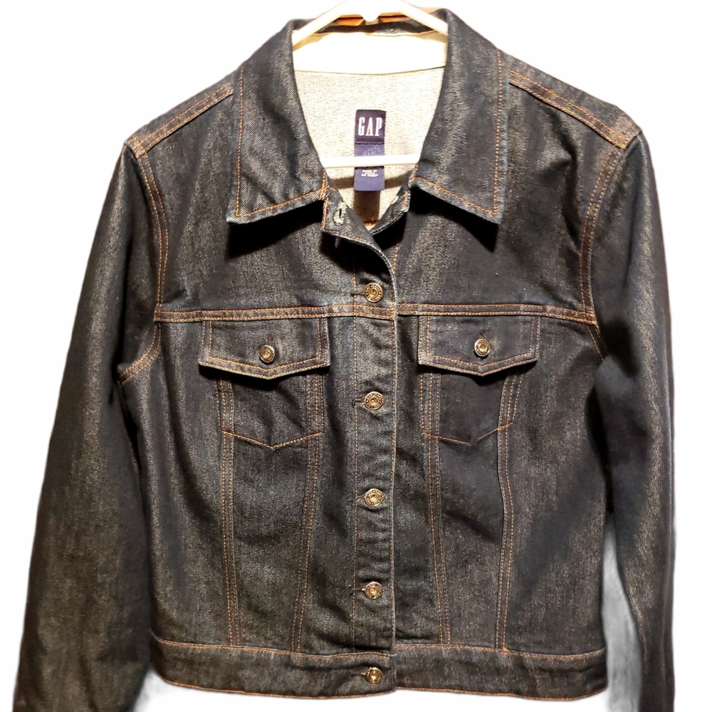 GONE Gap Womans Jean Jacket  - Sz L